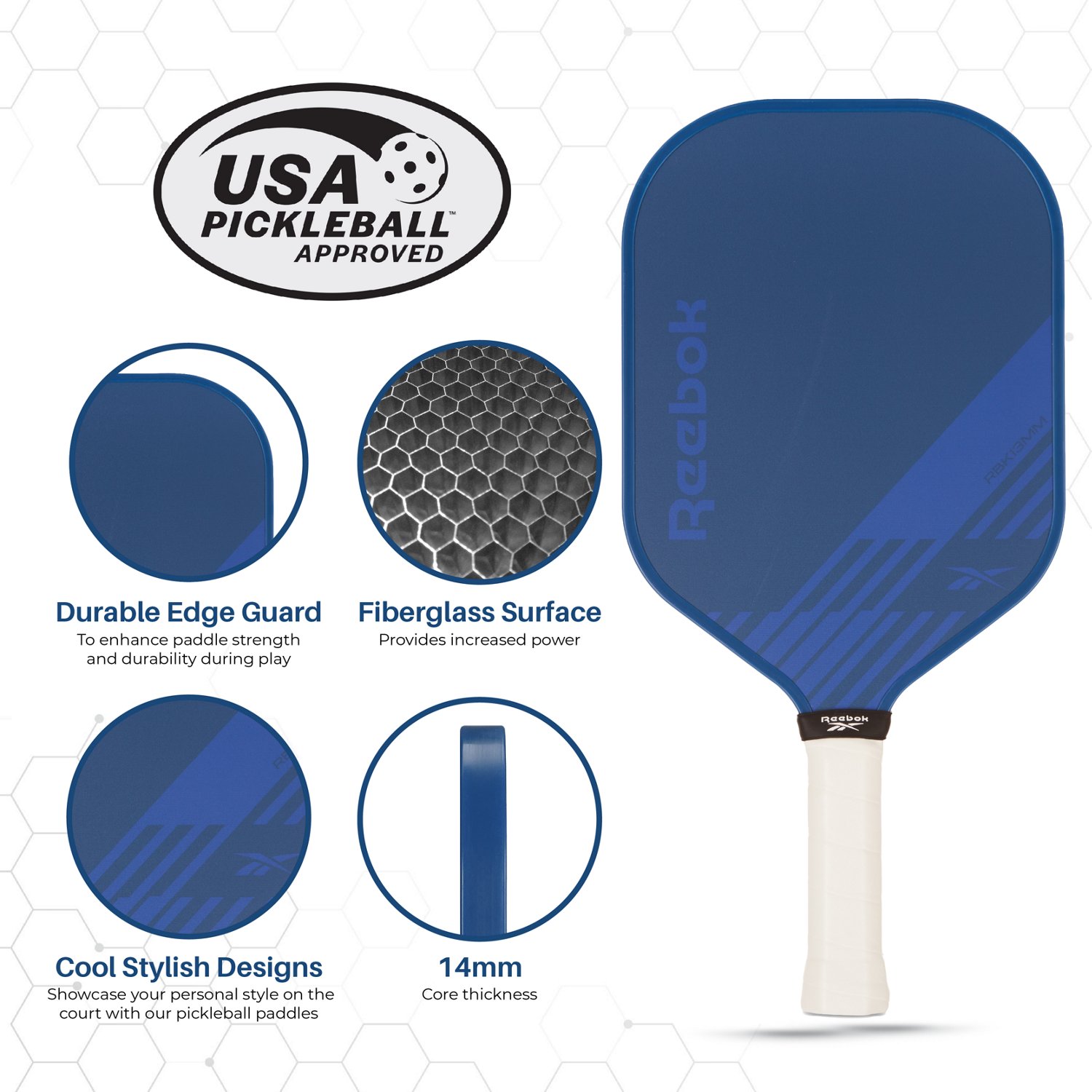 Reebok 2-Player Fiberglass Pickleball Set - view number 2