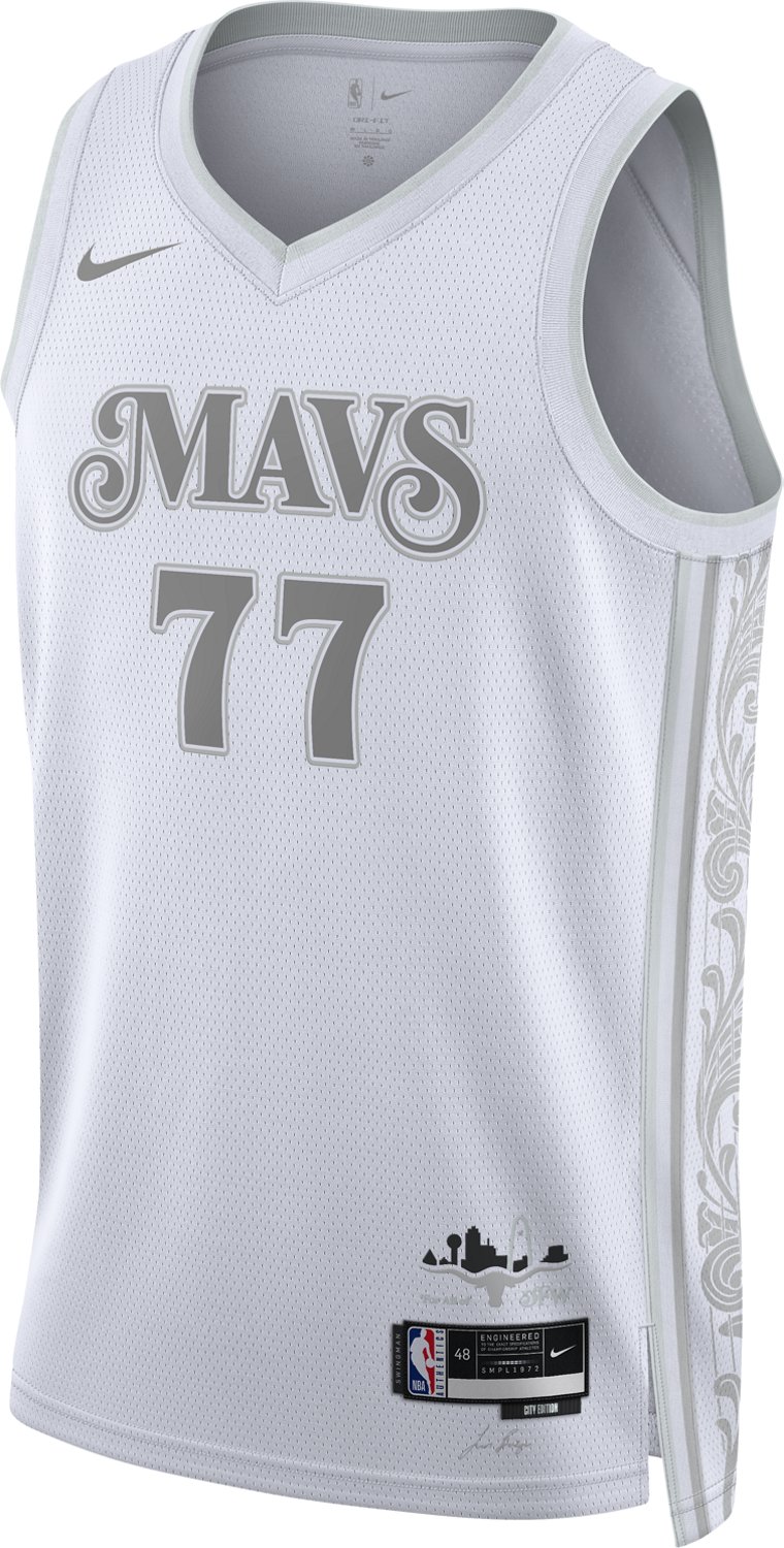 Nike Men's Mavericks Doncic '24 City Edition Dri-Fit Swingman Jersey - view number 2