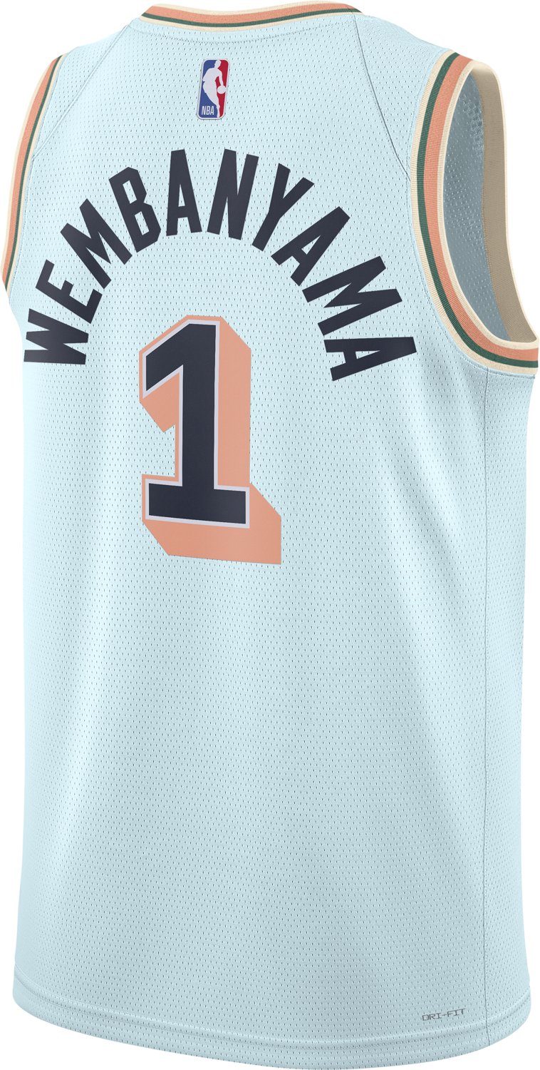 Nike Men's Spurs Wembanyama '24 City Edition Dri-Fit Swingman Jersey