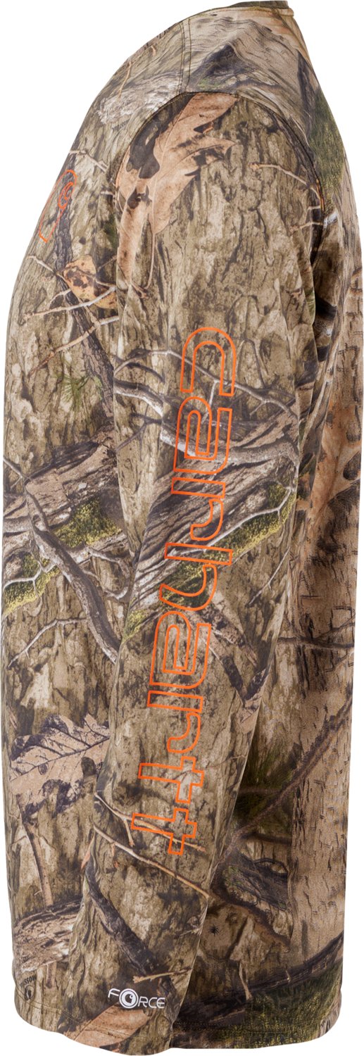 Carhartt Men's Force Sun Defender Lightweight Long Sleeve Camo T-shirt - view number 6