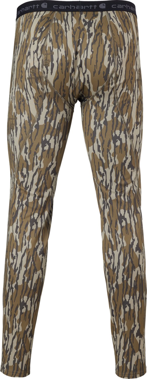 Carhartt Men's Heavyweight Stretch Camo Base Layer Pant - view number 2