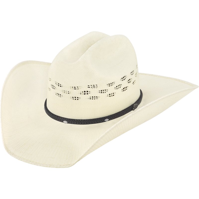 Justin Falcon Straw Hat Ivory - Men's Hunting/Fishing Headwear at Academy Sports