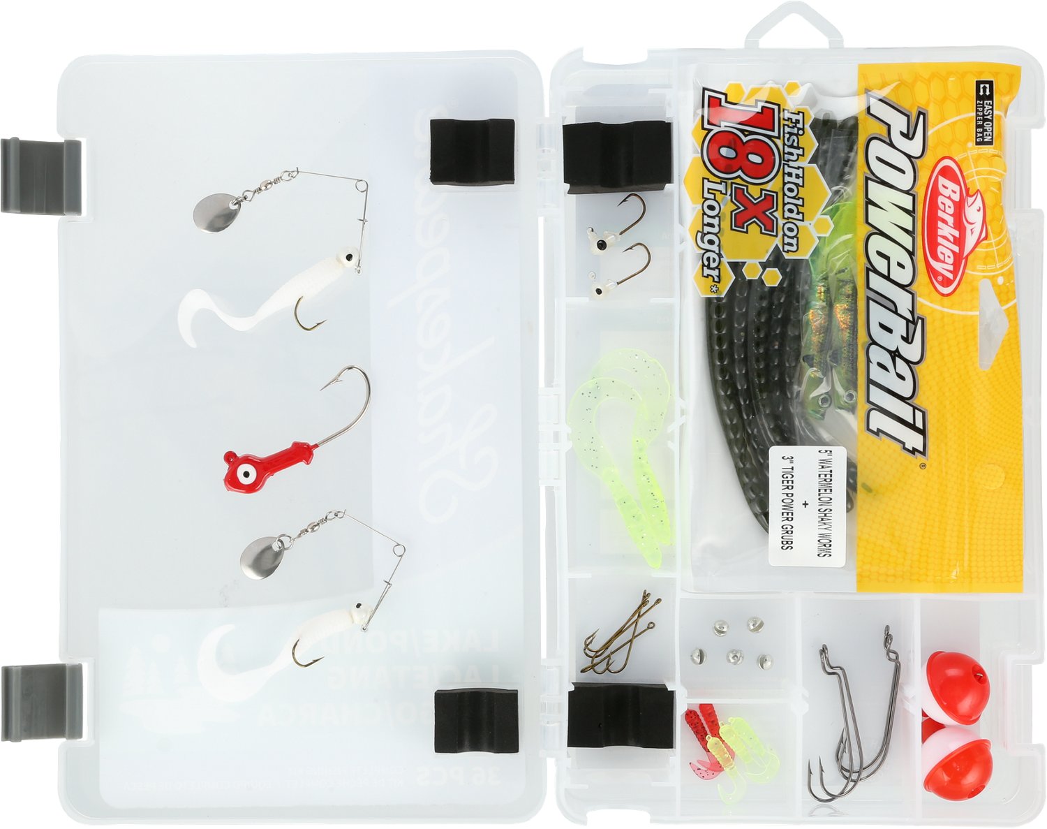 Shakespeare Catch More Fish Lake Pond Spincast Combo - view number 2