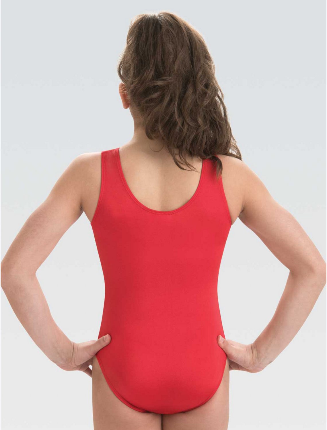 GK Elite Girl's Scoop Back Tank Leotard - view number 2