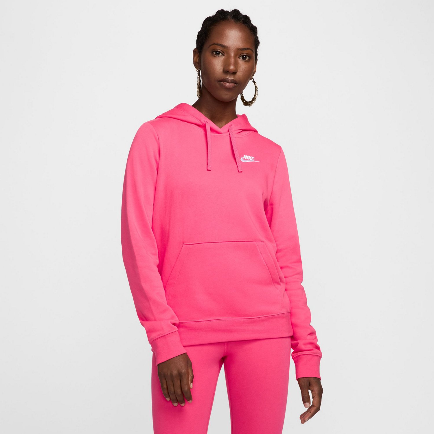 Nike Women s Club Fleece Pullover Hoodie Academy