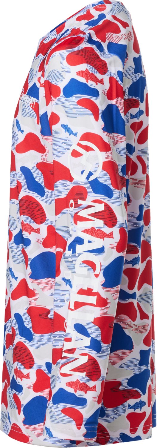 Magellan Outdoors Boys' Mallard Fish Camo Long Sleeve T-shirt - view number 3