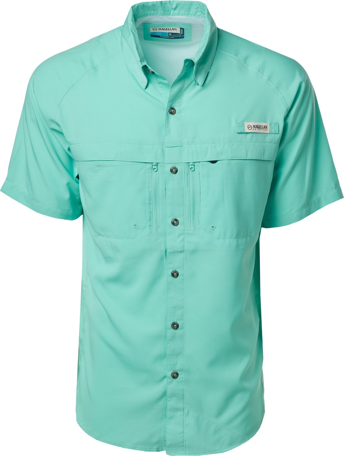 Magellan Outdoors Men's Pro Angler Button Down Shirt                                                                             - view number 1
