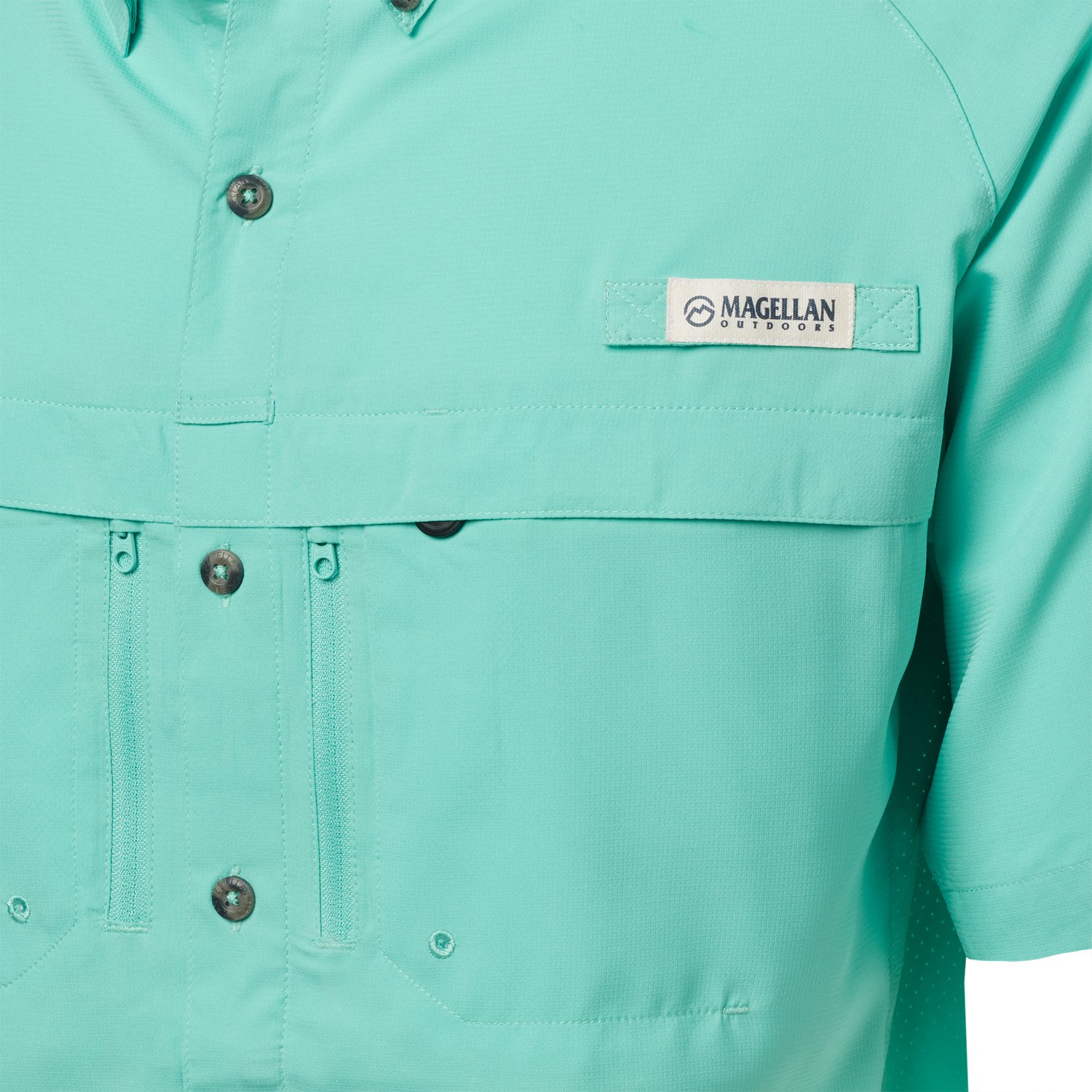 Magellan Outdoors Men's Pro Angler Button Down Shirt                                                                             - view number 3