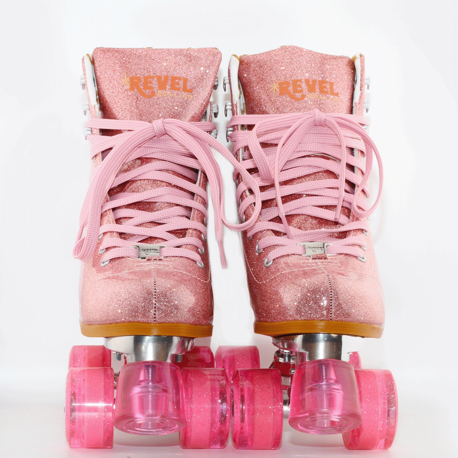 Revel Adults' Cotton Candy Glitter Quad Skates                                                                                   - view number 2