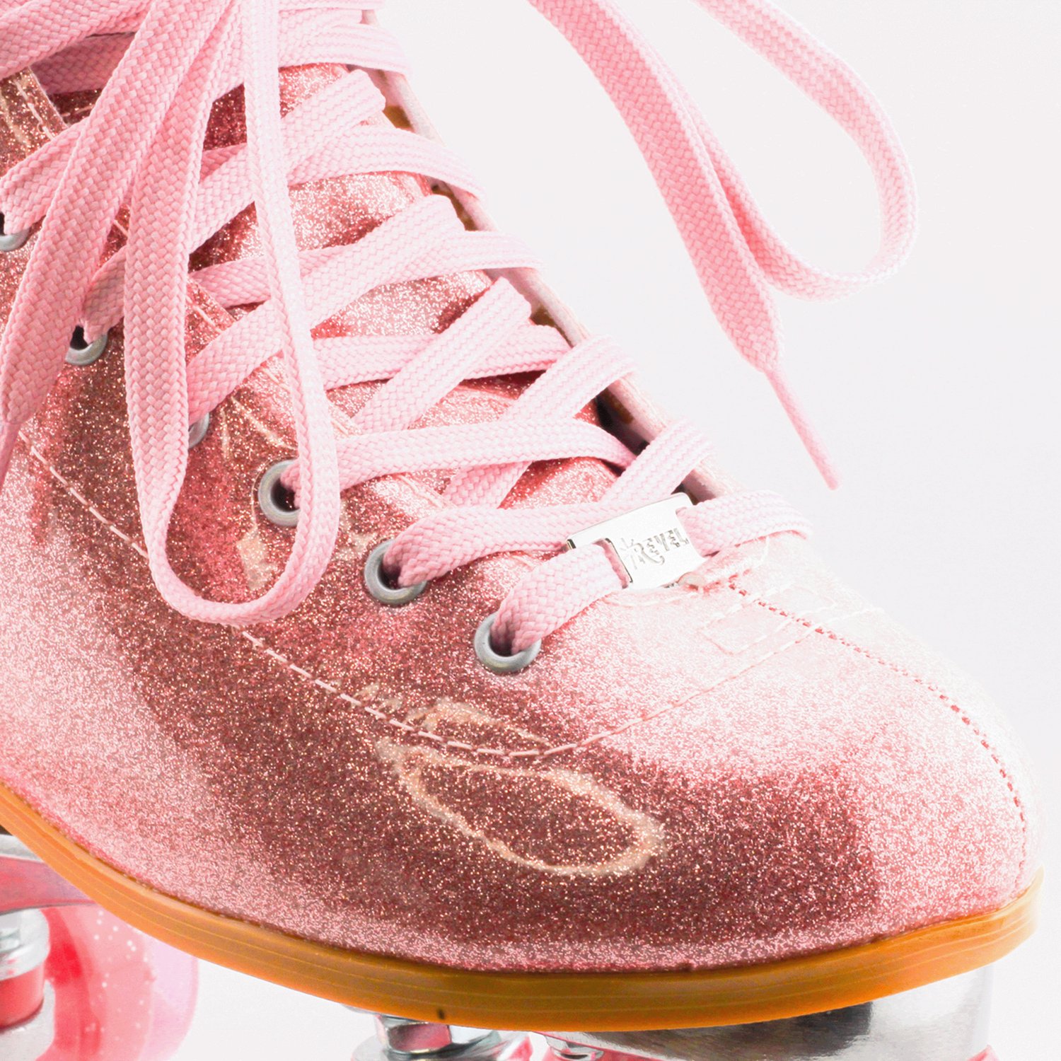Revel Adults' Cotton Candy Glitter Quad Skates                                                                                   - view number 3