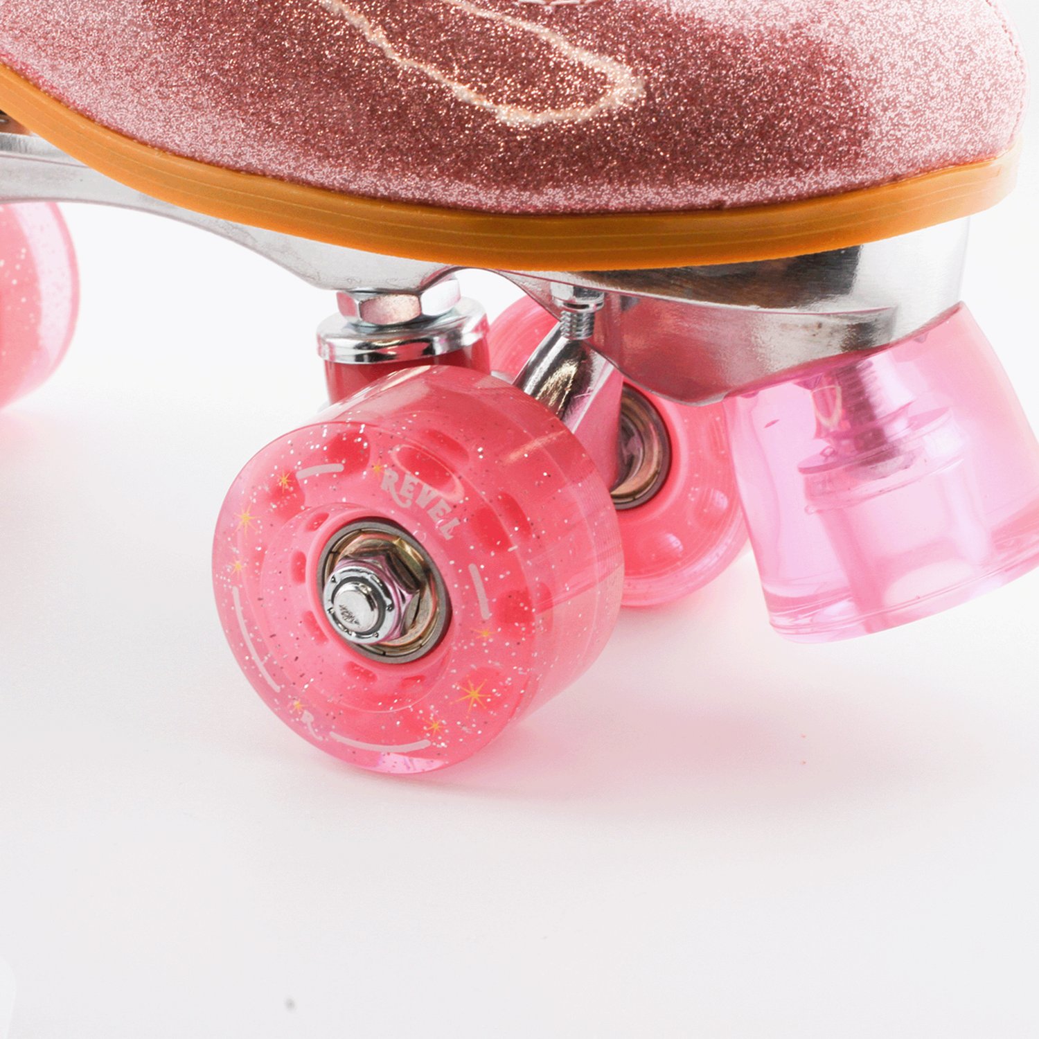 Revel Adults' Cotton Candy Glitter Quad Skates                                                                                   - view number 6