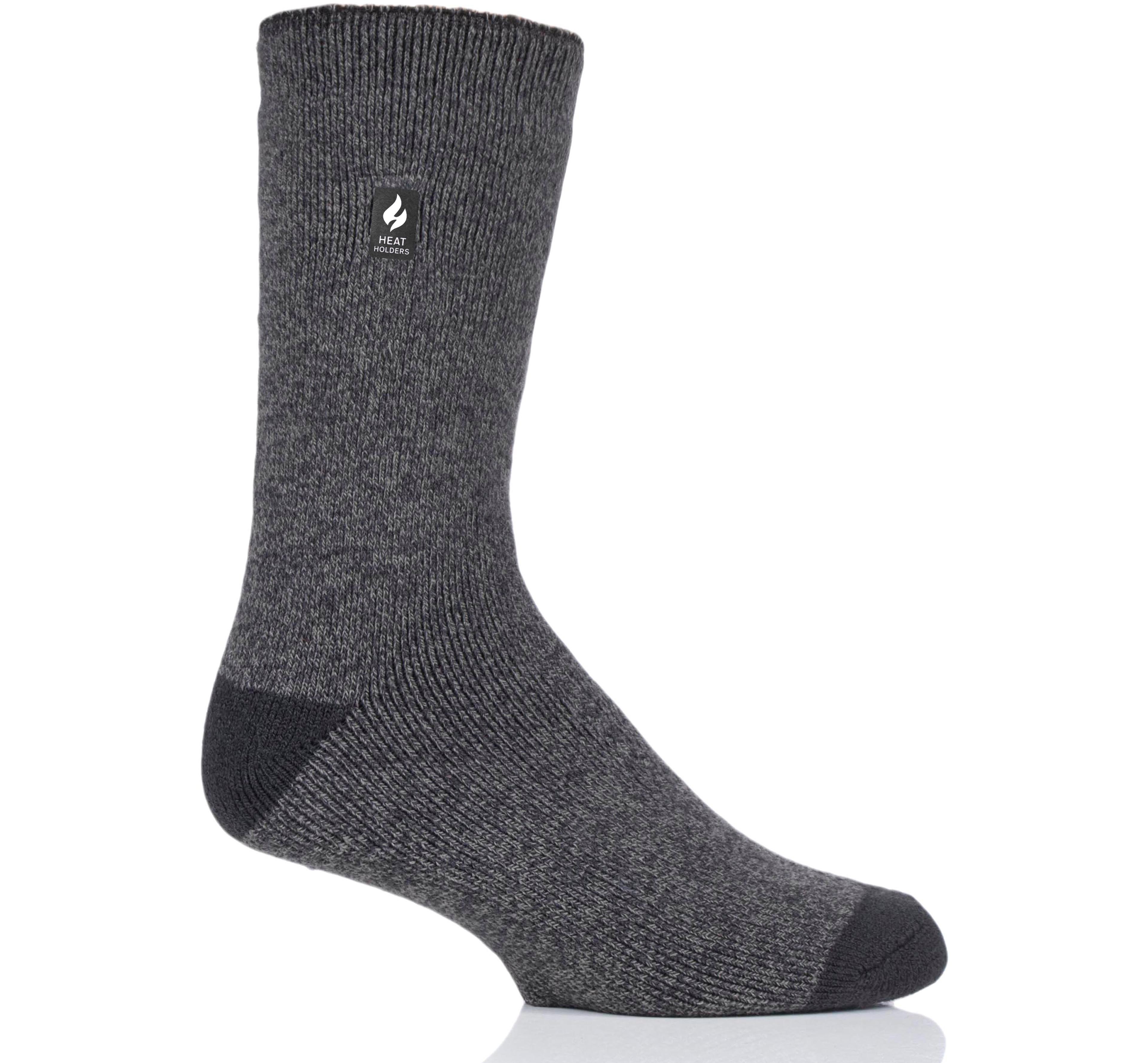 Heat Holders Men's Lite Fieldfare Twist Crew Socks