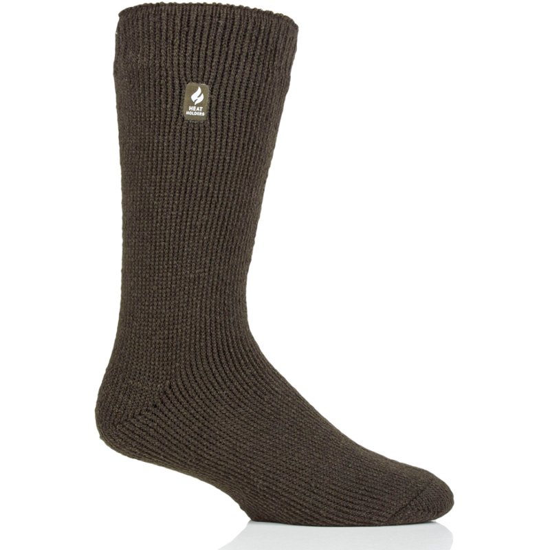 Heat Holders Men's Original Solid Thermal Socks - Dark Forest Green