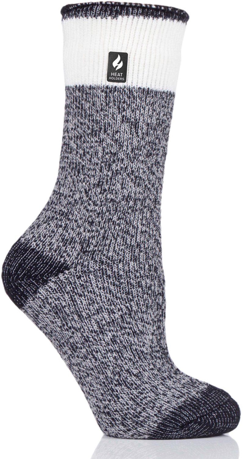 Heat Holders Women's Lite Willow Block Twist Crew Socks                                                                          - view number 1