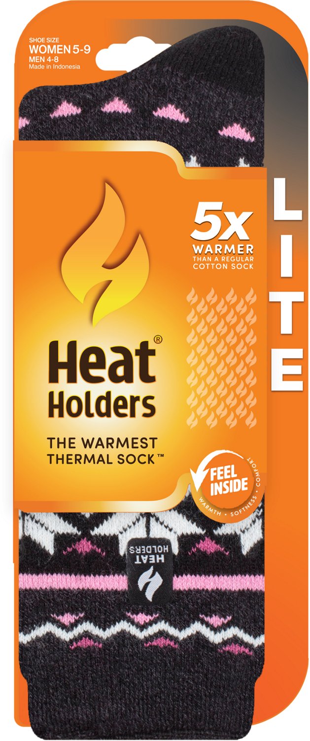Heat Holders Women's Lite Melissa Fairisle Crew Socks - view number 2