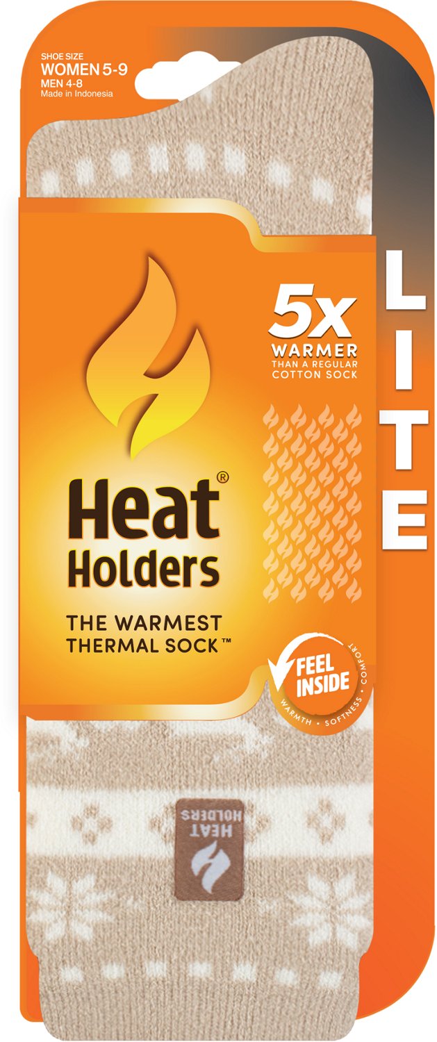 Heat Holders Women's Lite Jade Holiday Outdoor Fairisle Crew Socks - view number 2