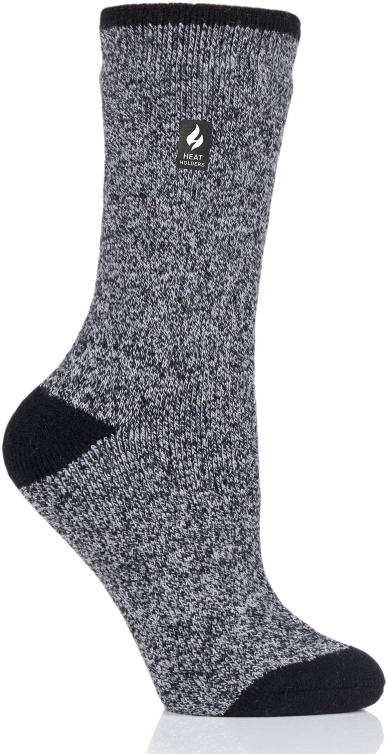 Heat Holders Lite Viola Twist Crew Socks