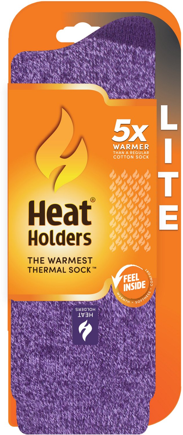 Heat Holders Lite Viola Twist Crew Socks  - view number 4