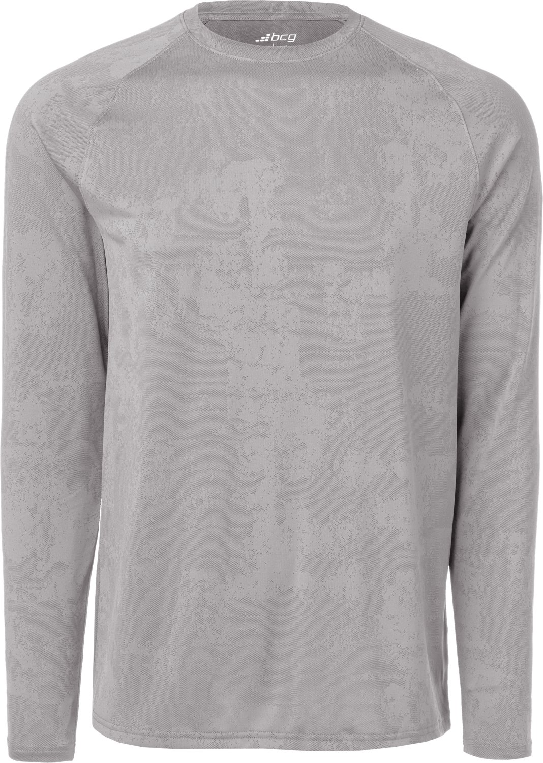 BCG Men's Jacquard Long Sleeve Tee