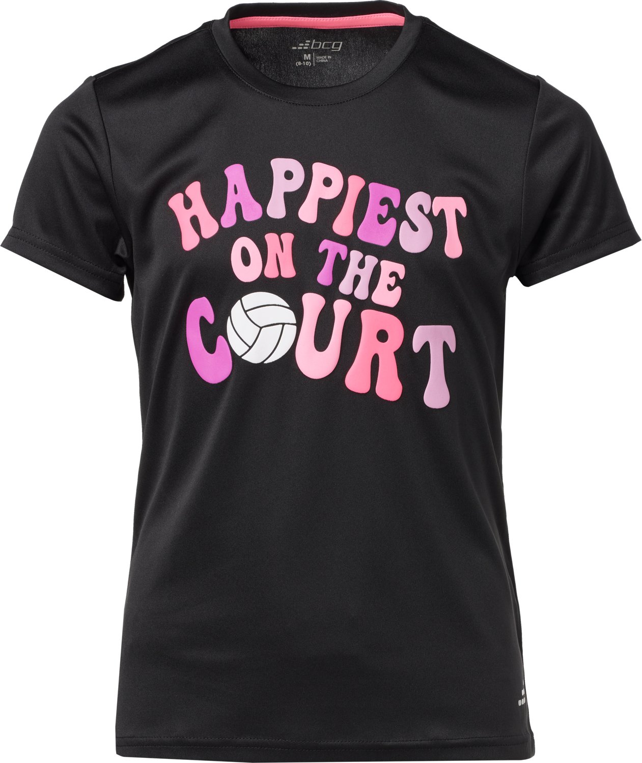 BCG Girls' Training Turbo Happiest Court Tee