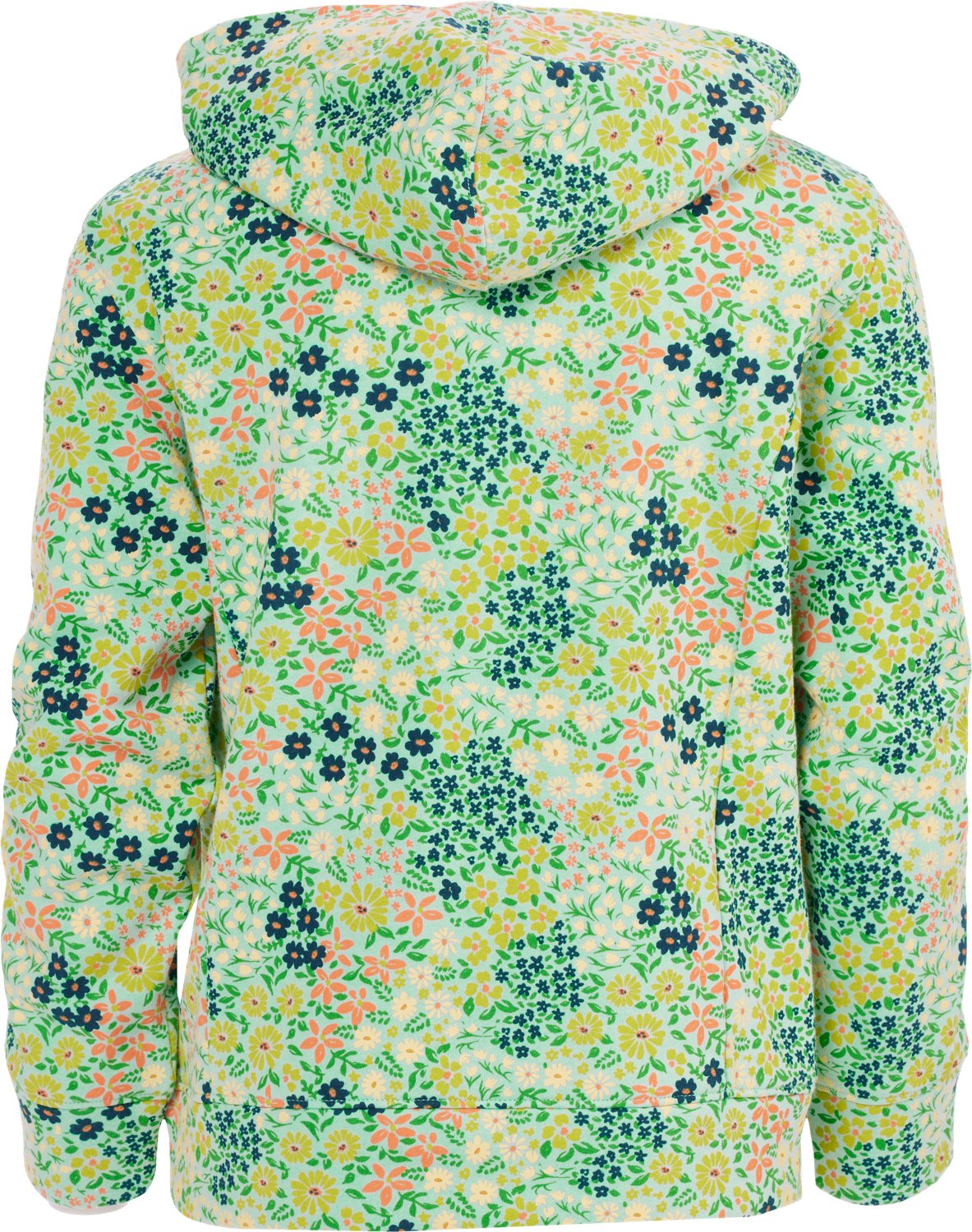 BCG Girls' Cotton Fleece Floral Hoodie - view number 2