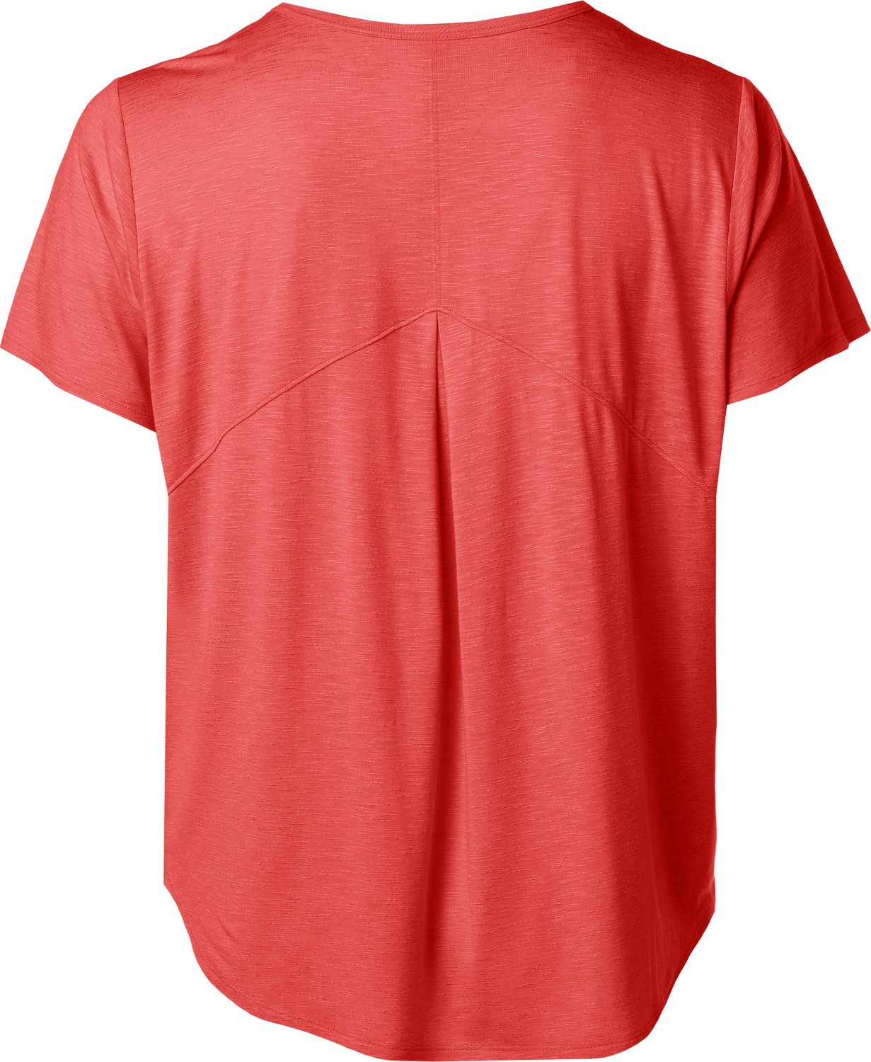 BCG Women's Plus Slub Back Pleat Short Sleeve T-shirt                                                                            - view number 2