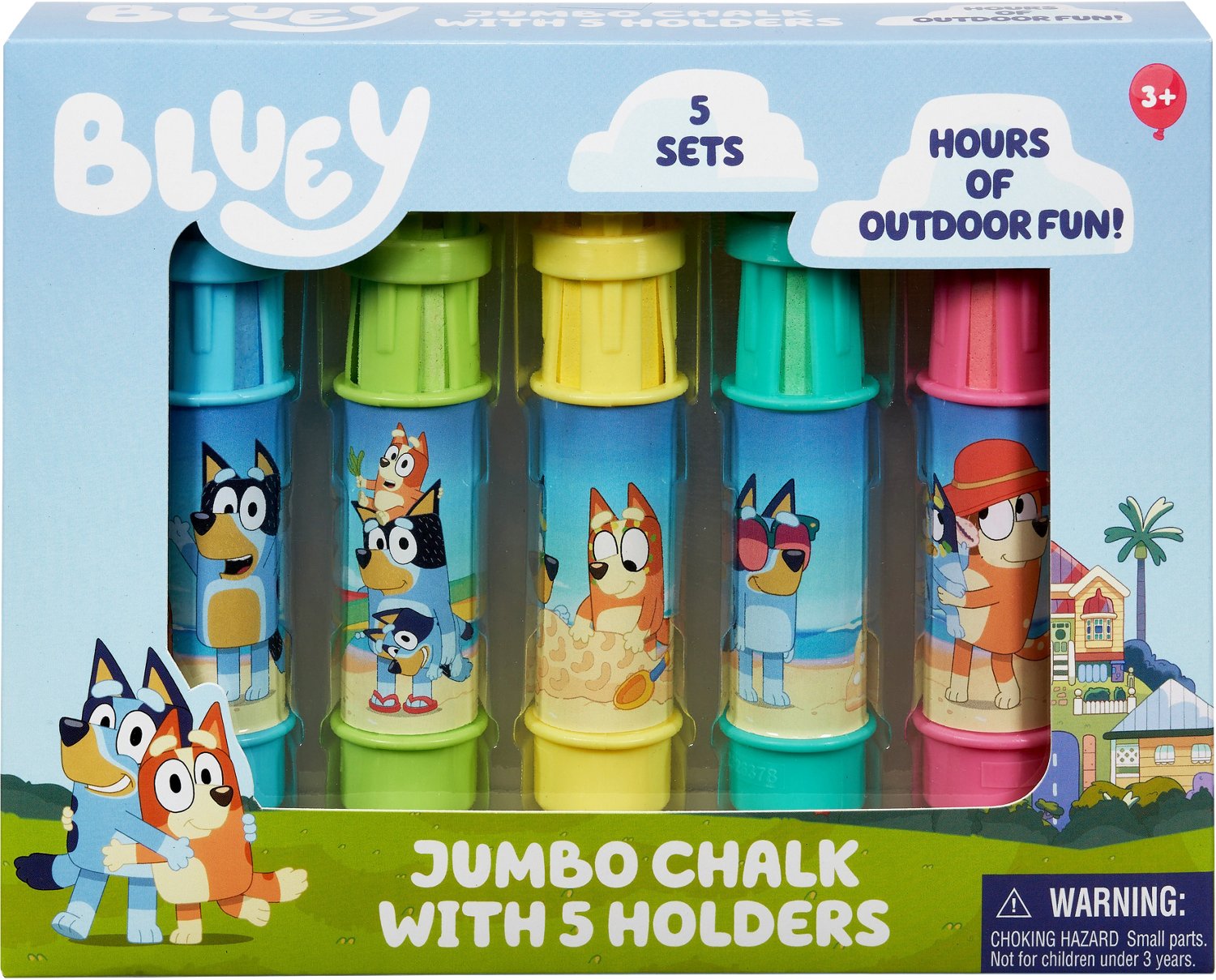 Bluey 5-Piece Jumbo Chalk Holder - view number 2