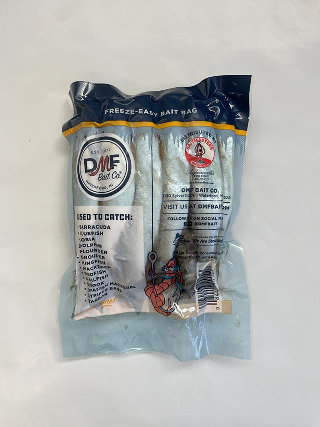 DMF Bait Finger Mullet 14 oz Frozen Bait - view number 2