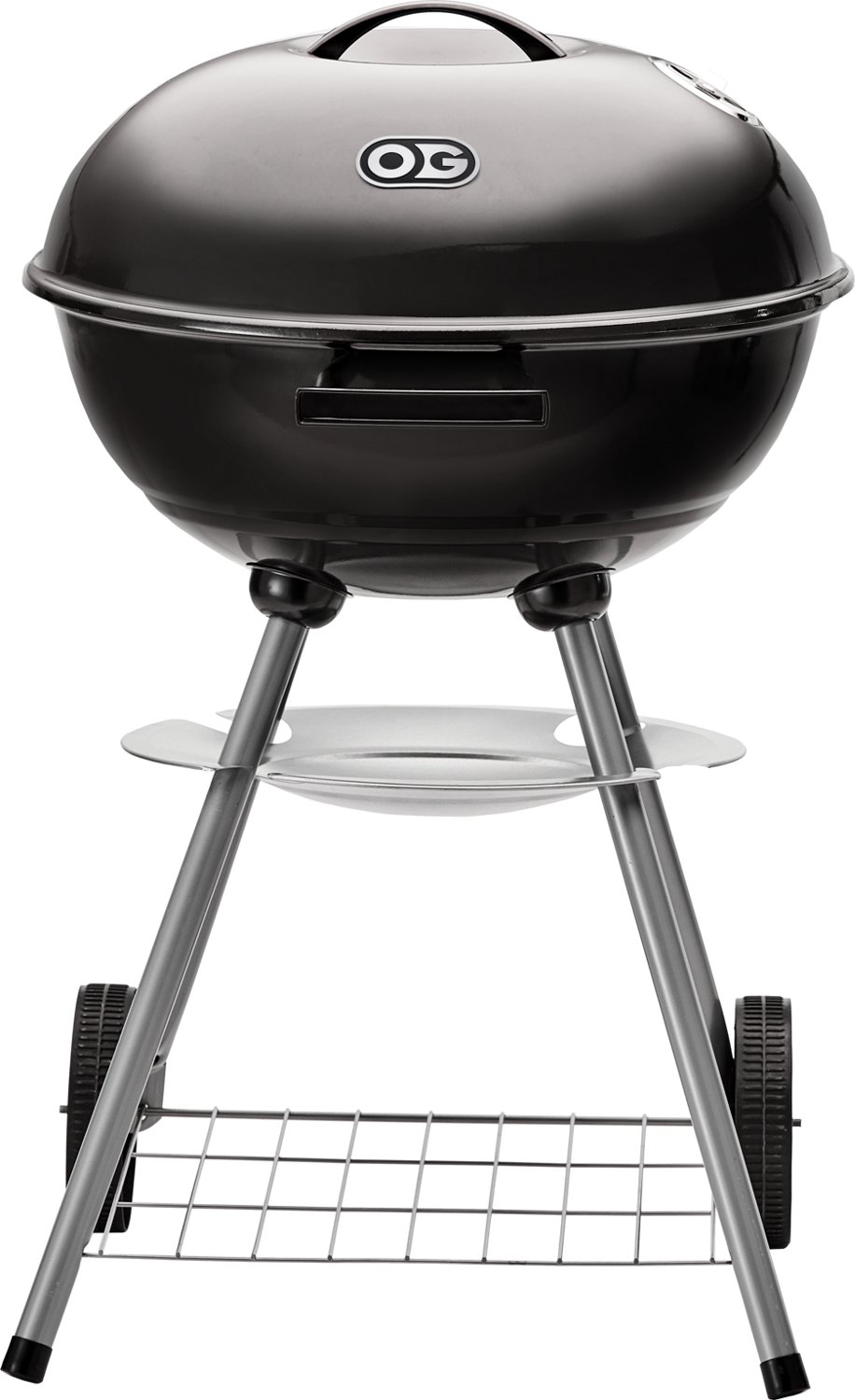 Outdoor Gourmet 18 in Charcoal Kettle Grill Black Black 01