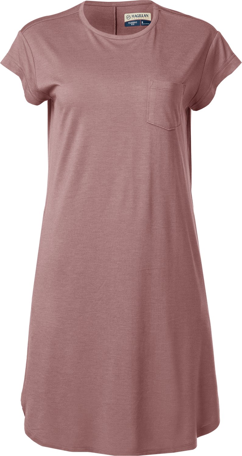 Magellan Outdoors Women's Summerville Short Sleeve Shirt Dress - view number 1