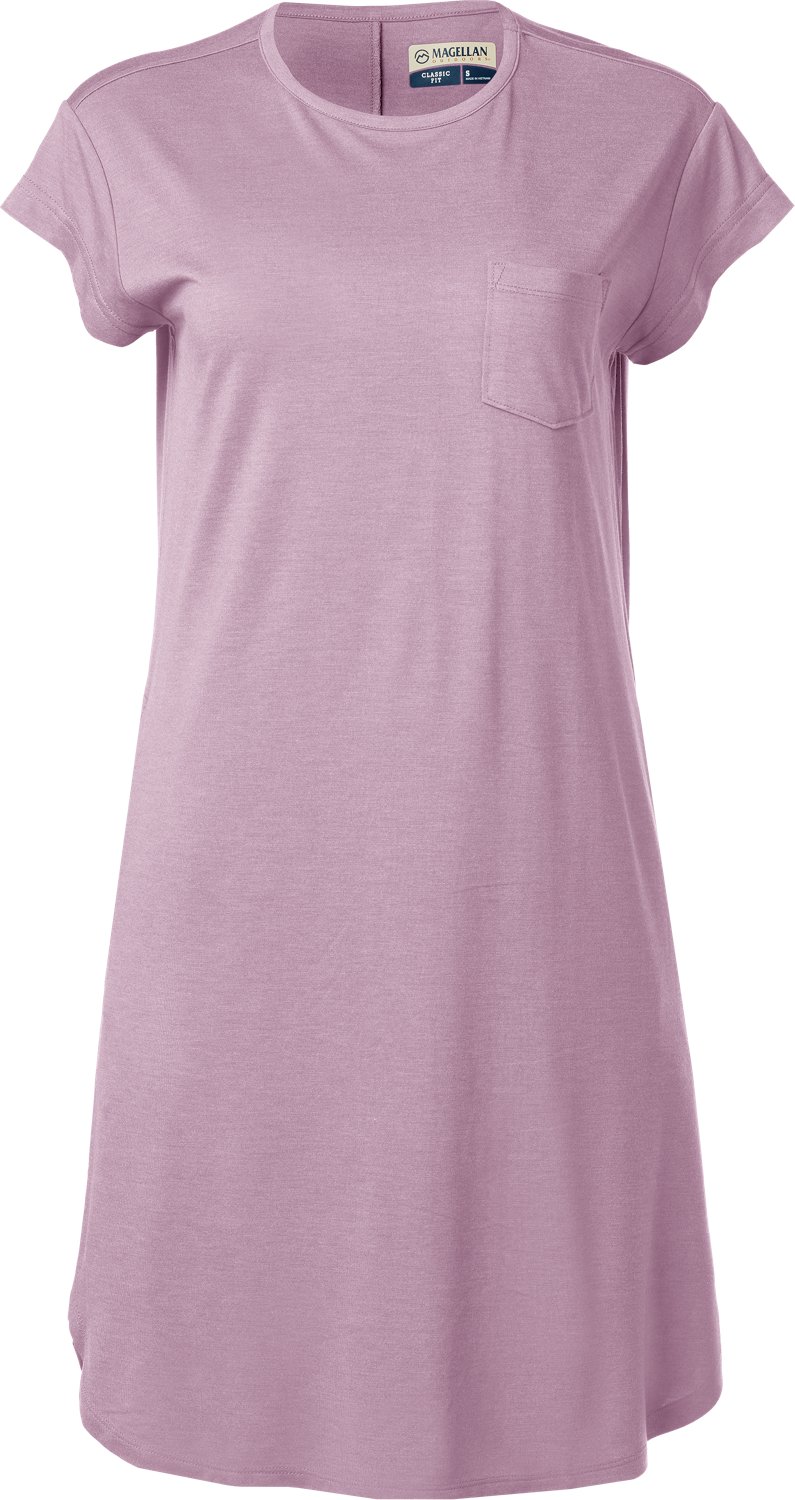 Magellan Outdoors Women's Summerville Short Sleeve Shirt Dress - view number 3