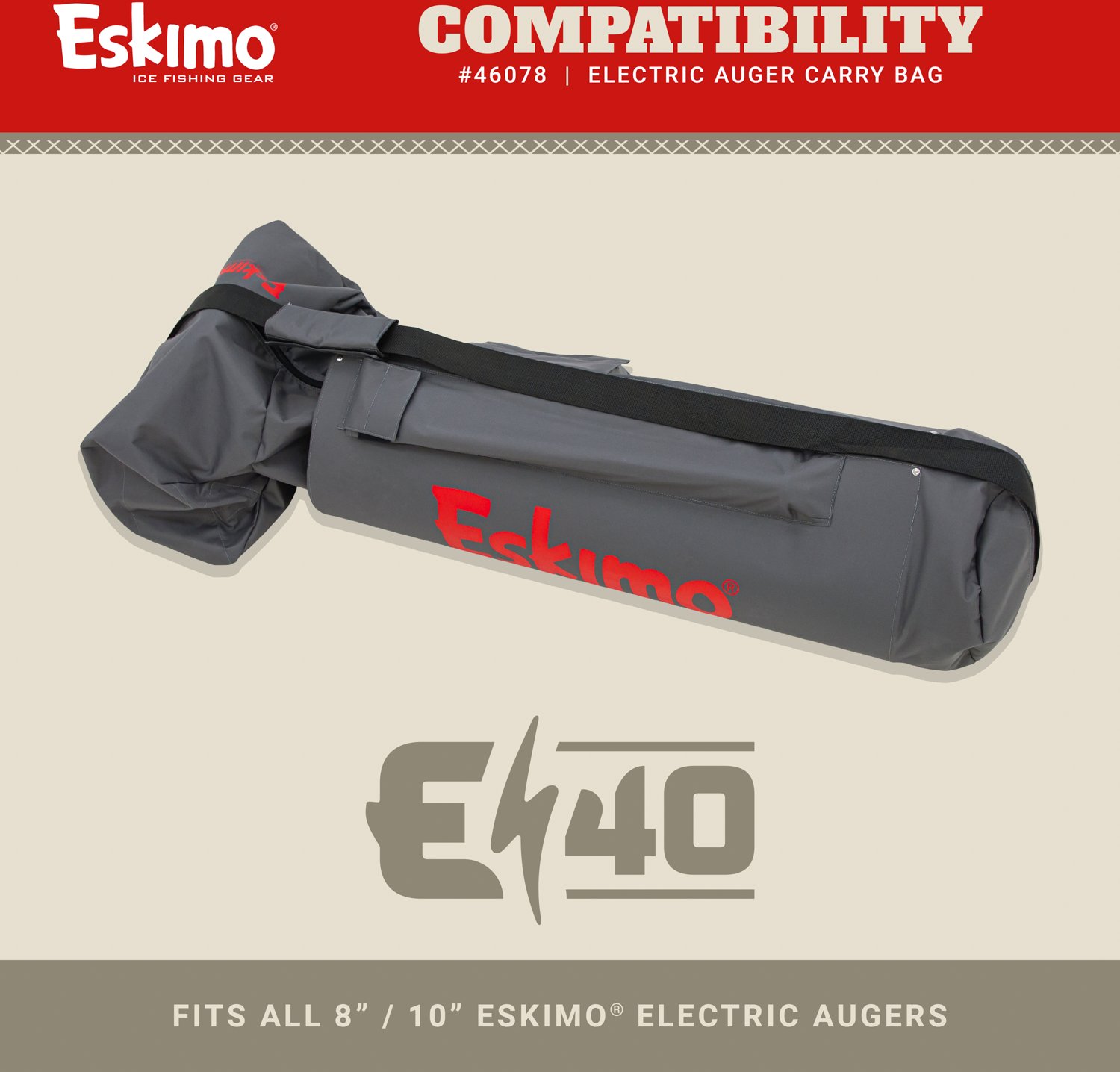 Eskimo Electric Ice Auger Carry Bag - view number 2