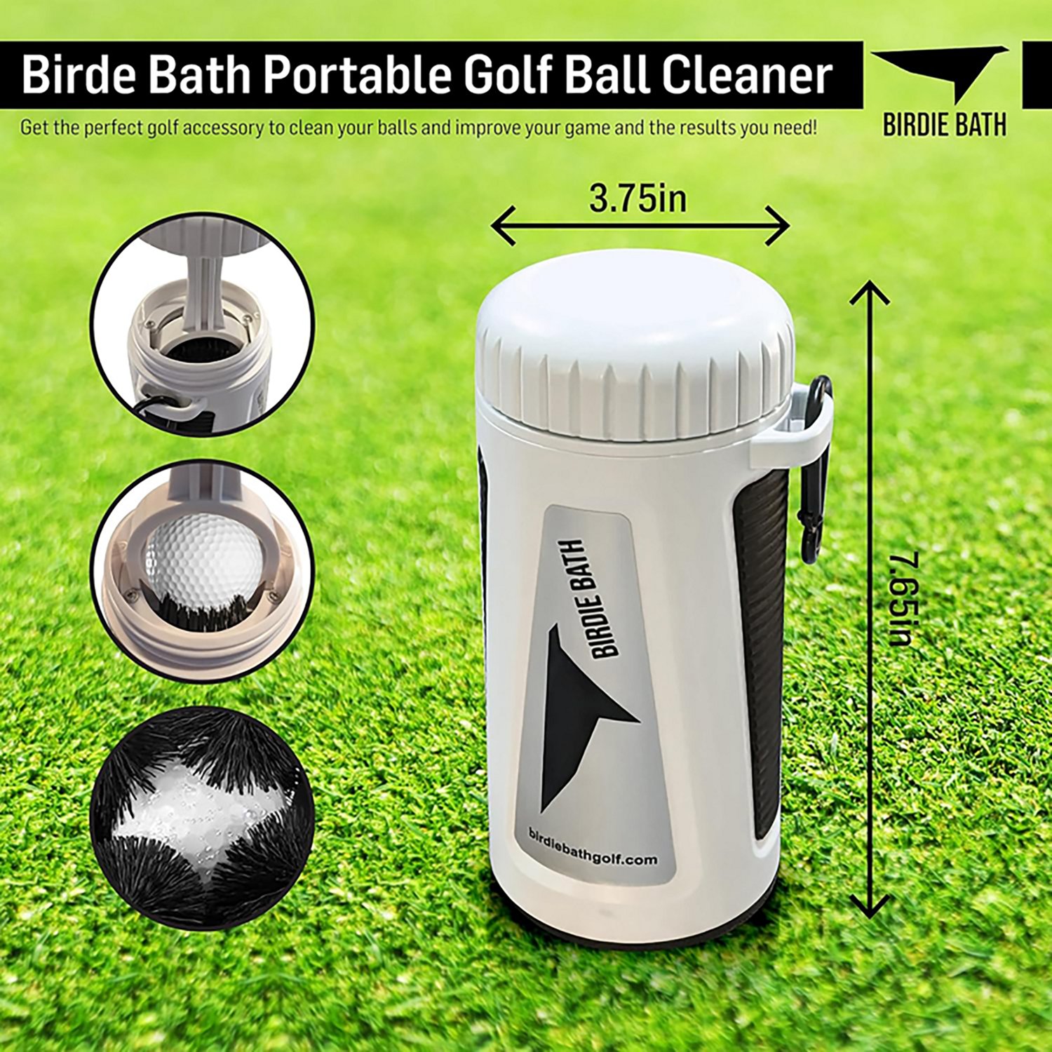 Birdie Golf Birdie Bath Portable Golf Ball Cleaner - view number 3