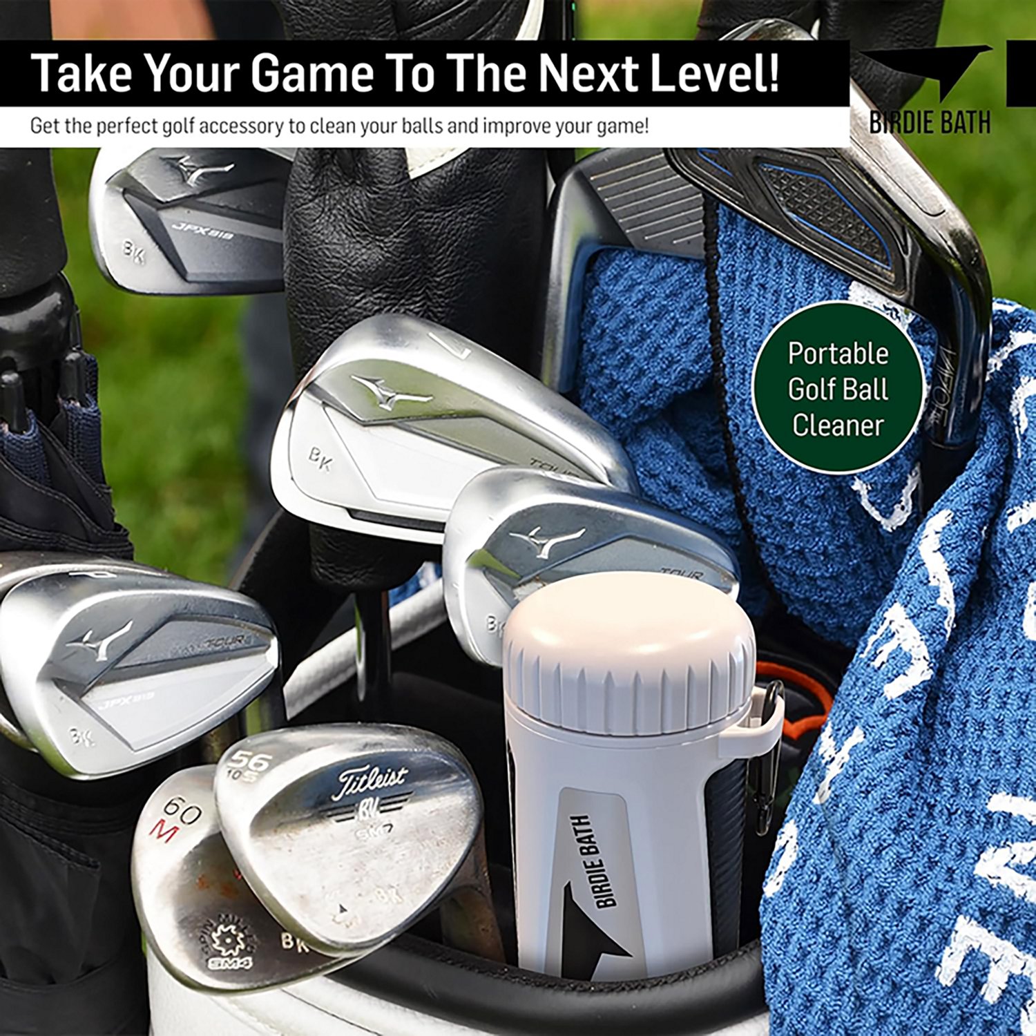 Birdie Golf Birdie Bath Portable Golf Ball Cleaner - view number 7