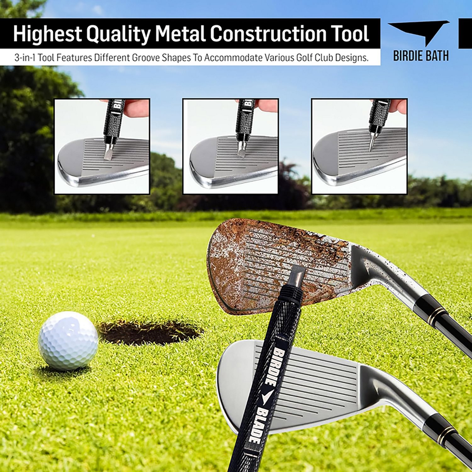 Birdie Golf Birdie Blade Golf Club Sharpener Tool                                                                                - view number 7