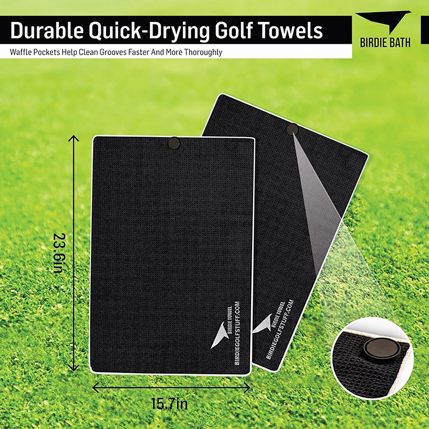 Birdie Golf Birdie Magnetic Golf Towel
