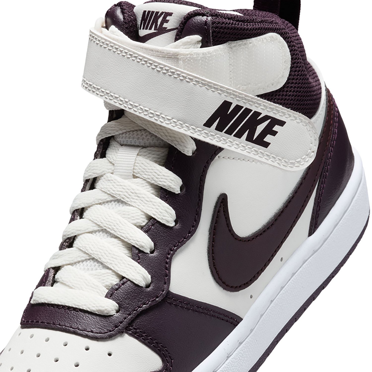 Nike Kids' Grade School Court Borough Mid Shoes - view number 7