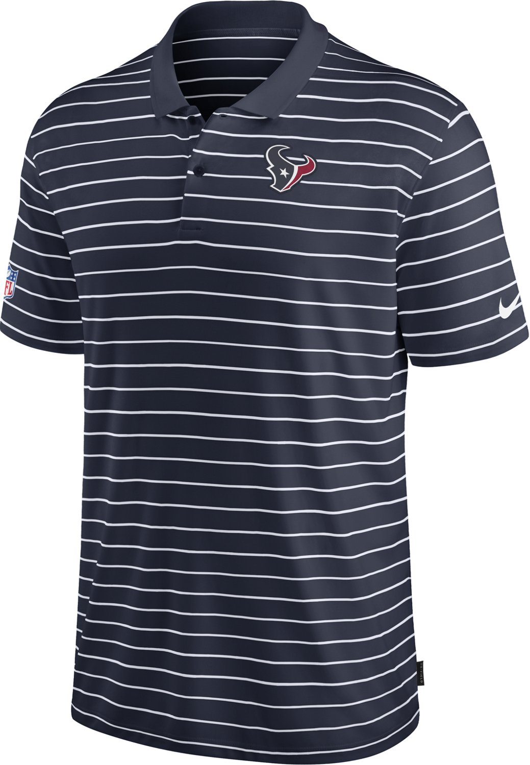Nike Men's Houston Texans Lockup Dri-FIT Victory Short Sleeve Polo Shirt                                                         - view number 2