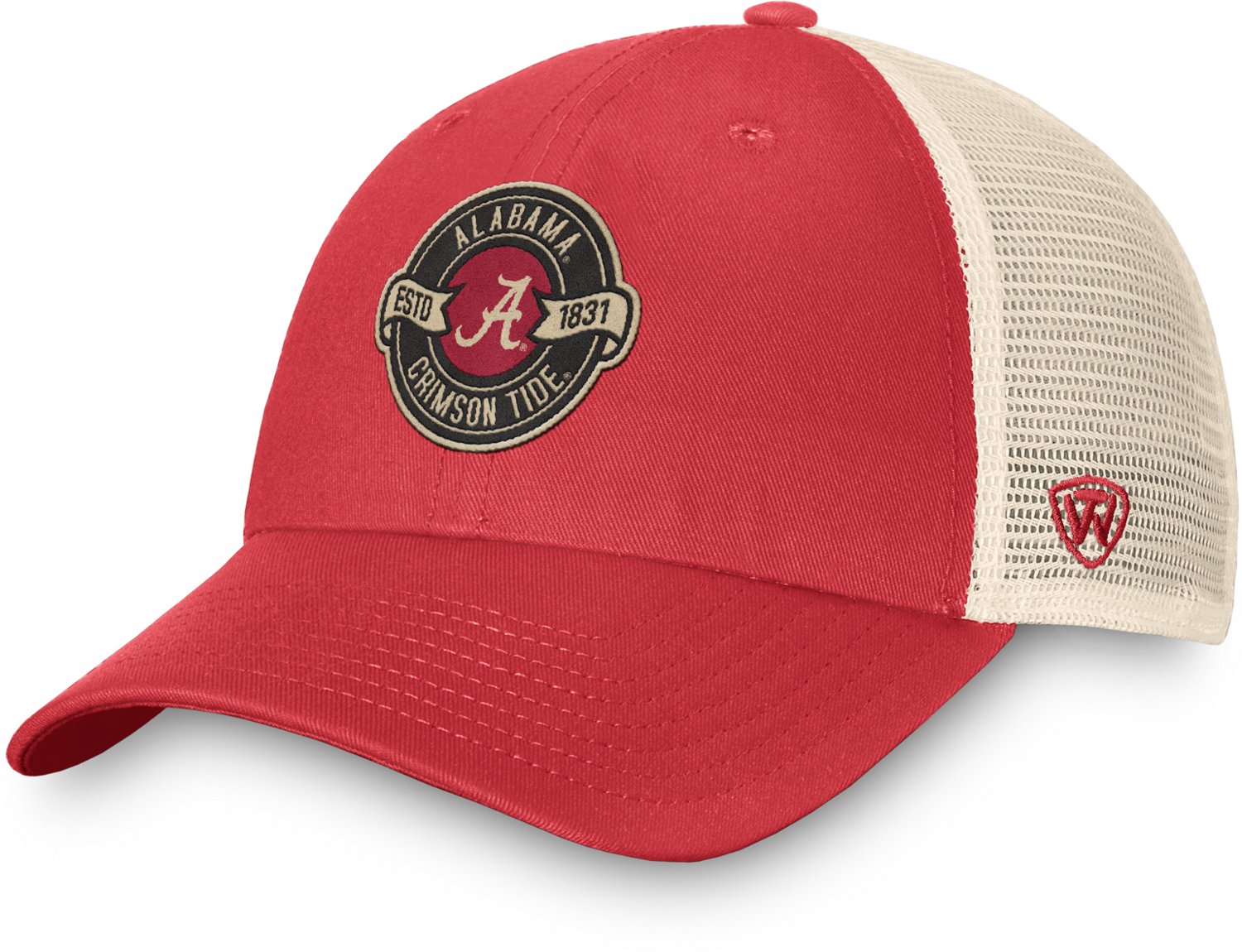 Top of the World Men's University of Alabama Heritage Lineage Unstructured Snapback Cap