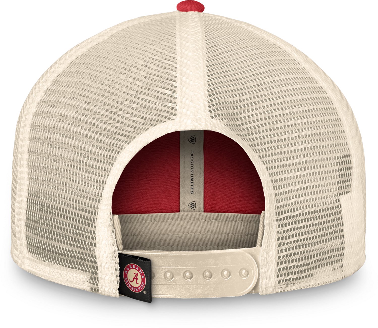 Top of the World Men's University of Alabama Heritage Lineage Unstructured Snapback Cap - view number 4