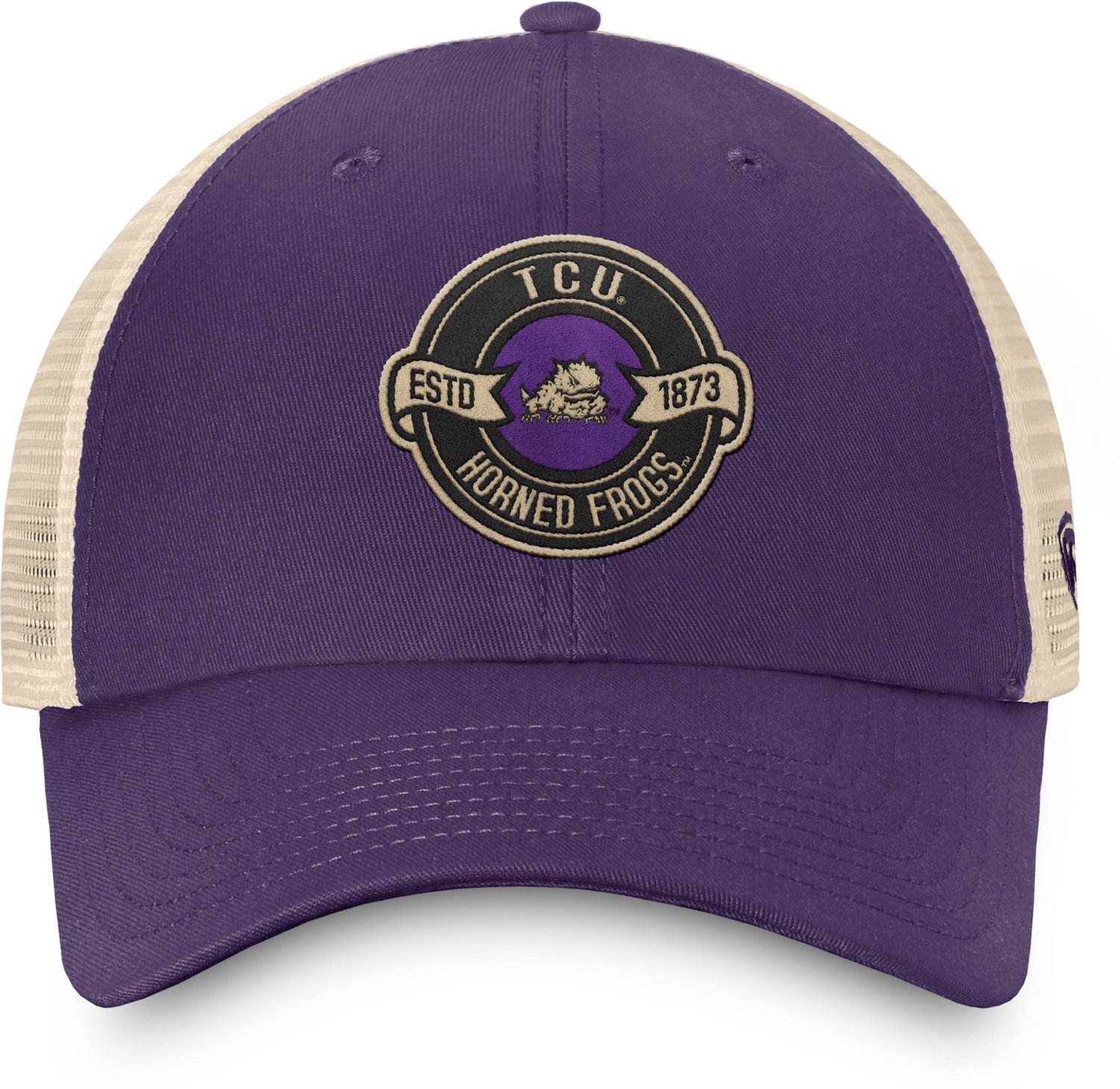 Top of the World Men's Texas Christian University Heritage Lineage Unstructured Snapback Cap - view number 2