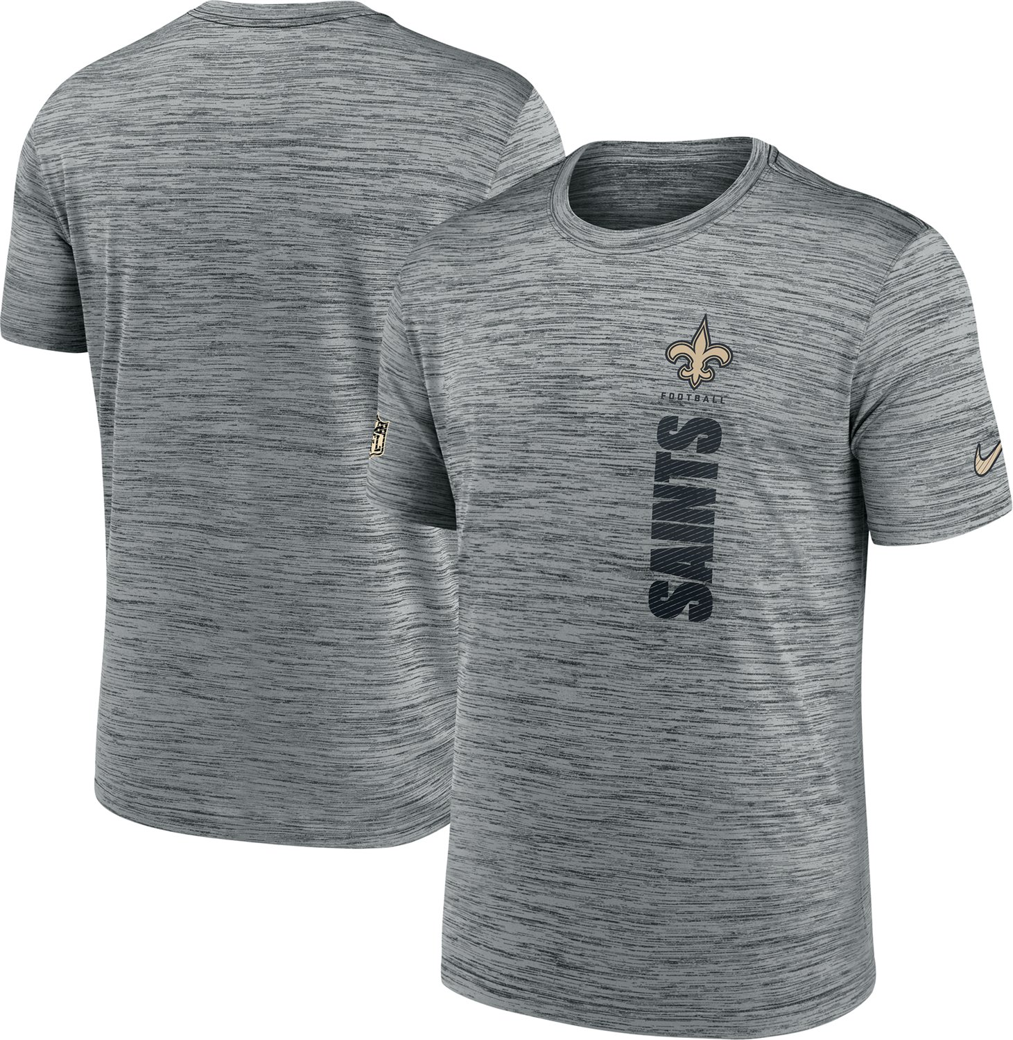 Nike Men's Saints DF Velocity T-shirt - view number 4