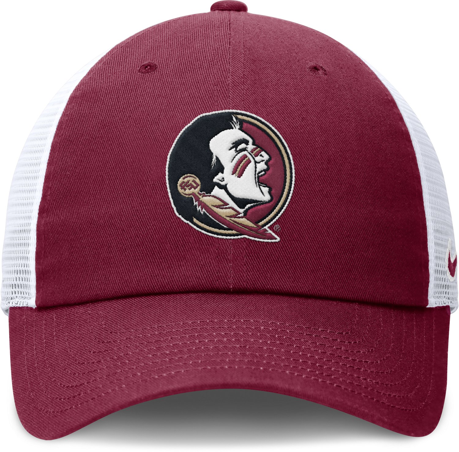 Nike Florida State Team Logo Club Unstructured Adjustable Meshback Cap - view number 2