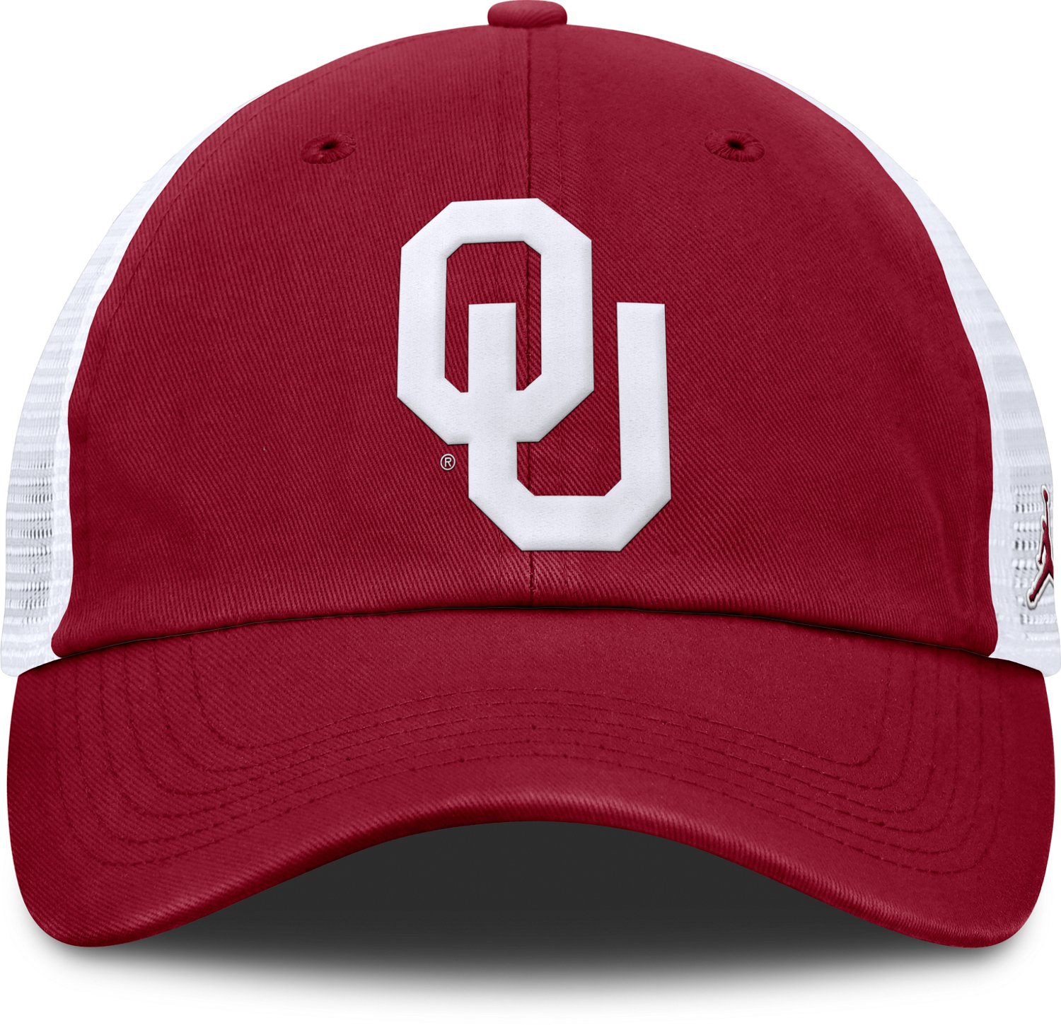 Jordan Oklahoma Team Logo Club Cap Unstructured Adjustable Meshback Cap - view number 2