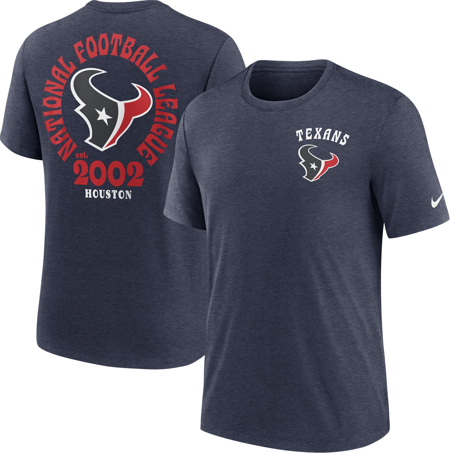 Nike Men's Texans Rewind Team T-shirt - view number 3