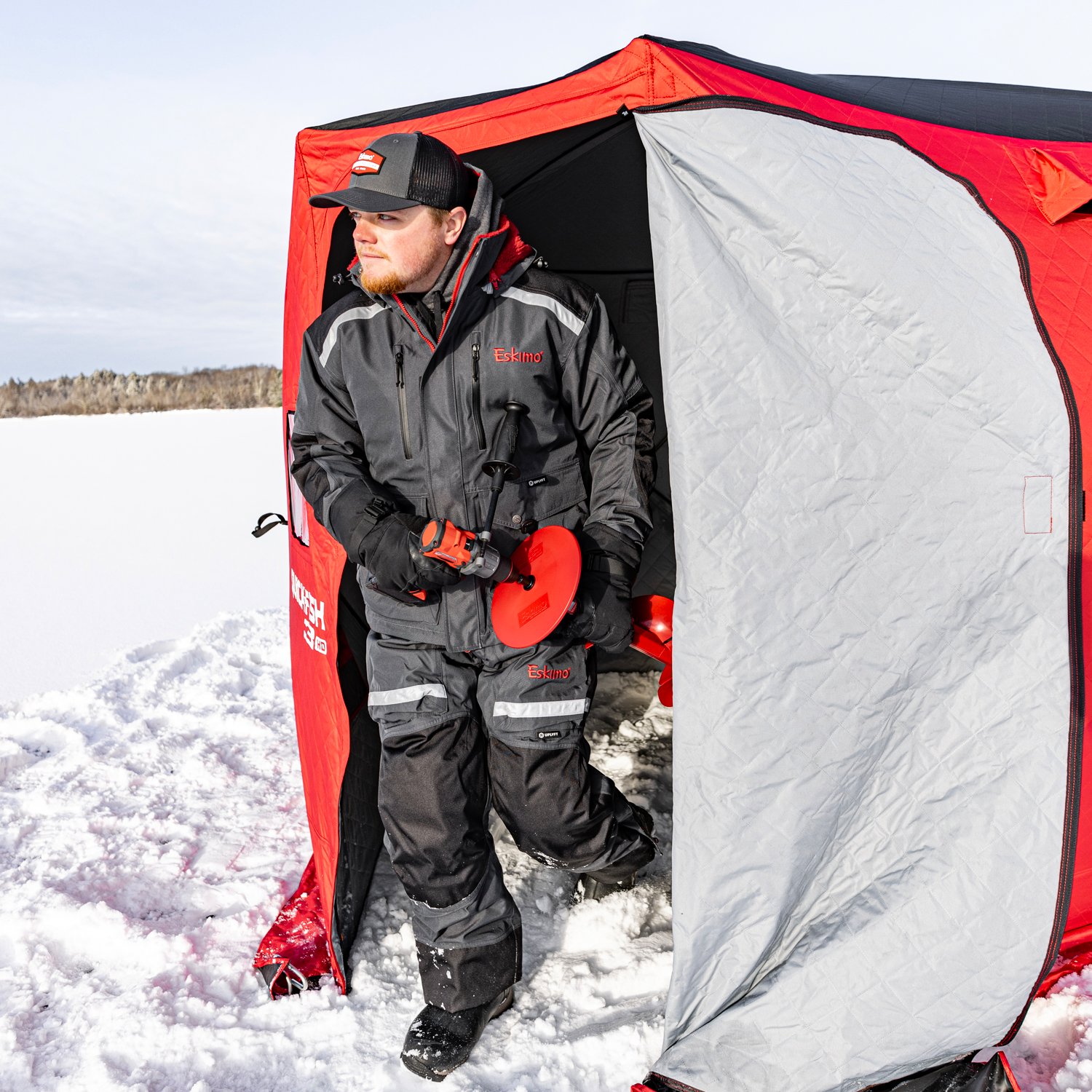 Eskimo QuickFish 3HD Insulated Pop-Up Portable Ice Fishing Shelter - view number 2