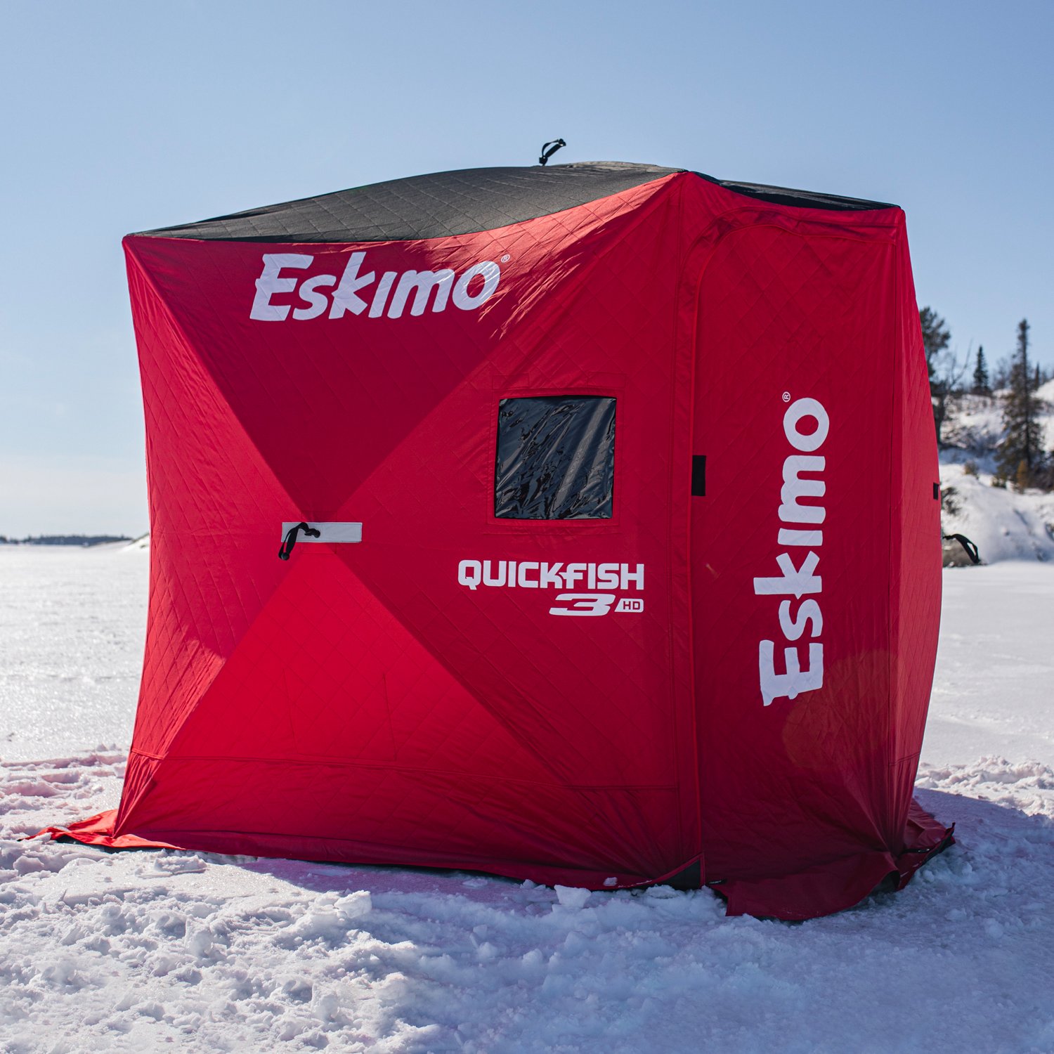 Eskimo QuickFish 3HD Insulated Pop-Up Portable Ice Fishing Shelter - view number 5