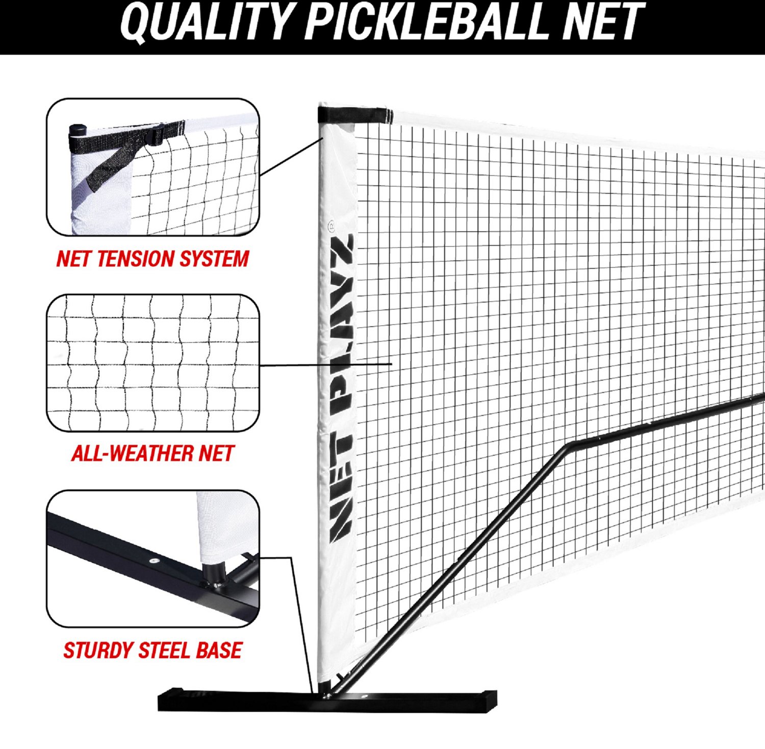 NetPlayz 22 ft Pickleball Net                                                                                                    - view number 2
