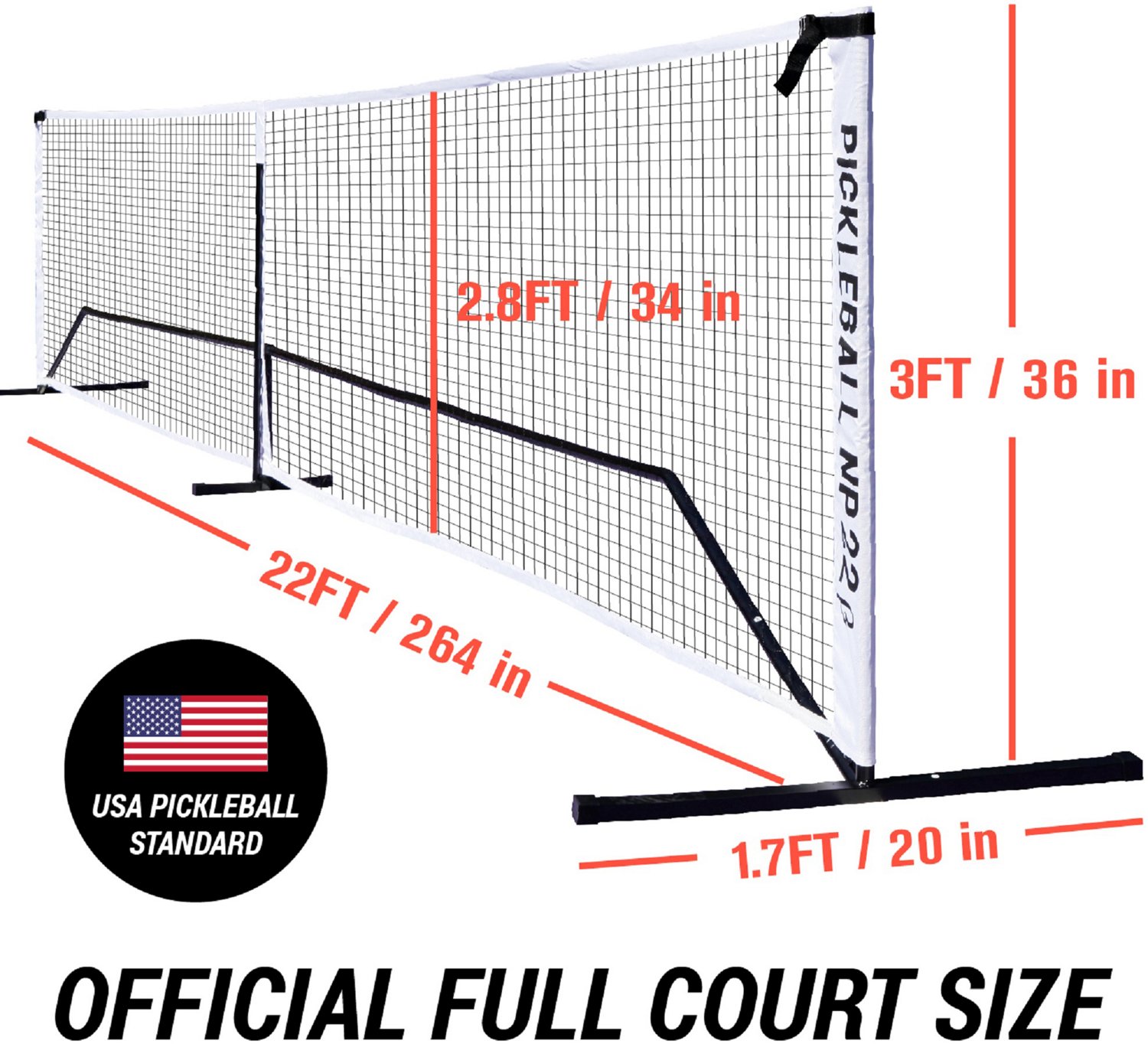 NetPlayz 22 ft Pickleball Net                                                                                                    - view number 3