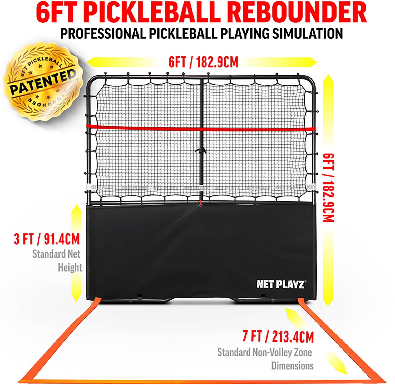 NetPlayz 6 ft Pickleball Rebounder                                                                                               - view number 2
